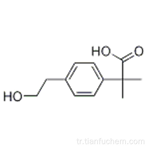 2- (4- (2-hidroksietil) fenil) -2-Metilpropanoik asit CAS 552301-45-8